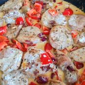 Pork - Spiced Pork Tenderloin in a Red Pepper Cream Sauce