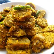 Spinach Muthiya- Gujarati Snack, Steamed Dumplings