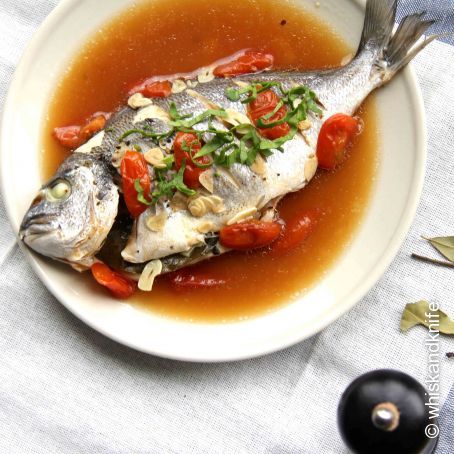 Steamed Sea Bream