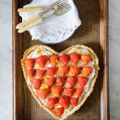 Sweet Eve Strawberry, Ricotta, Lemon and Cream Tart