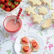 Sweet Eve Strawberry Shortbreads