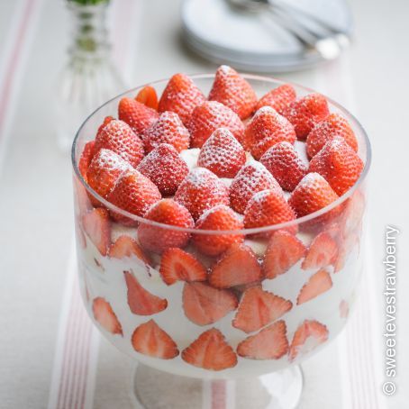 Sweet Eve Strawberry Trifle
