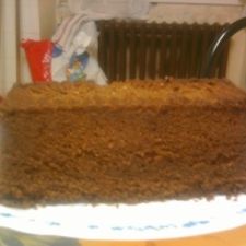 Microwave chocolate loaf cake