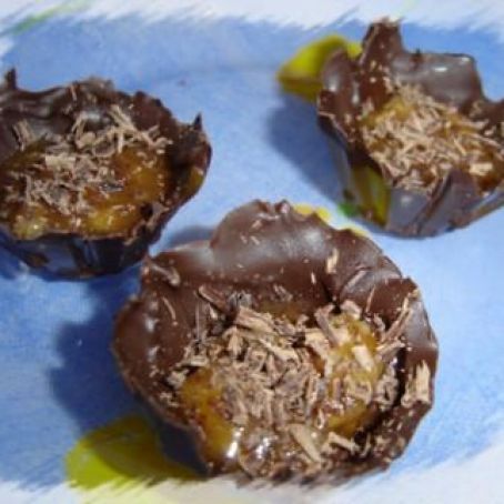 Salted butter caramel filled chocolates