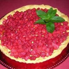 Raspberry tart