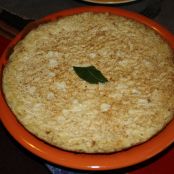 Spanish omelette with fromage blanc