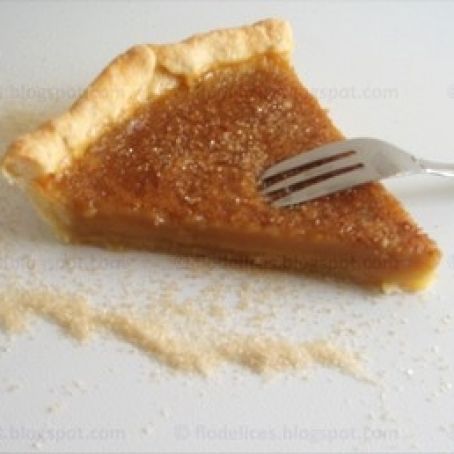 Maple syrup tart