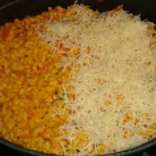Lamb and macaroni pasta bake