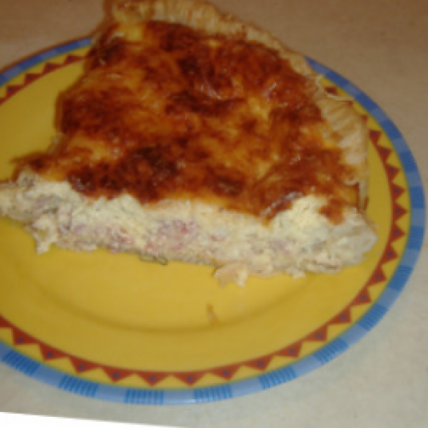 Easy home-made quiche