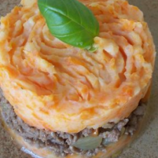 Shepherd's pie with carrots