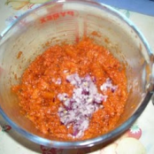Tunisian Carrot naan bread or Mtabga - Step 2