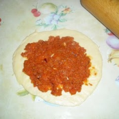 Tunisian Carrot naan bread or Mtabga - Step 3