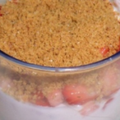 Strawberry verrines with ginger speculoos