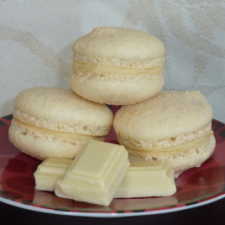 White Chocolate Macarons