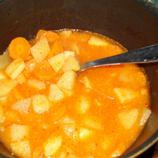 Potatoes and melt in your mouth carrots
