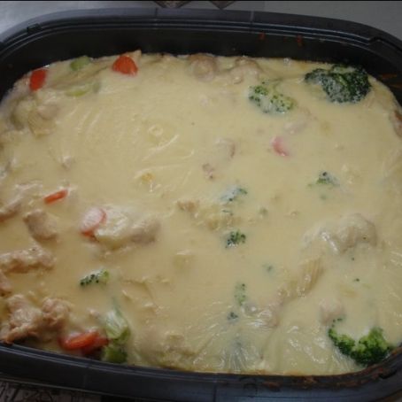 Winter Vegetable bake in cheese sauce