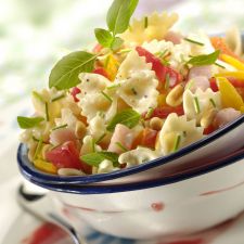 Pasta salad full of sunshine