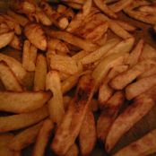 Home-made oven chips