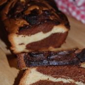 Chocolate orange marble cake