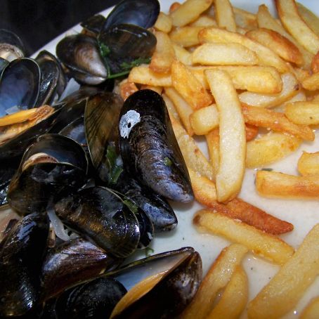Mussels in white wine
