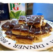 Caramel shortbread