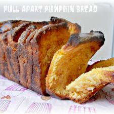 Pull apart pumpkin bread