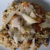 Risotto with prawns