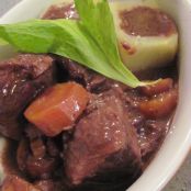 Wild boar stew