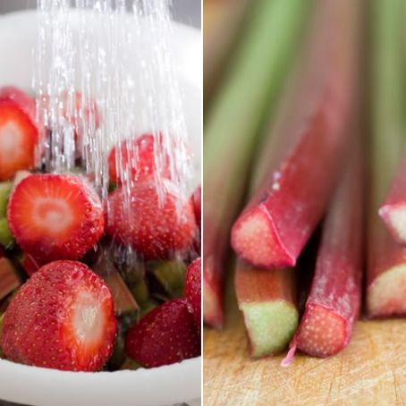 Charlotte Strawberry and Rhubarb