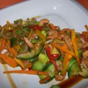 Land and sea stir-fry