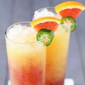 Two-Minute Tequila Sunrise