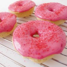 Vanilla Bean Baked Donuts