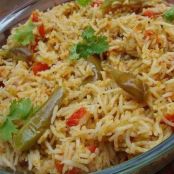 Rice with vegetables & egg