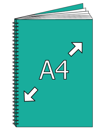 A4 book