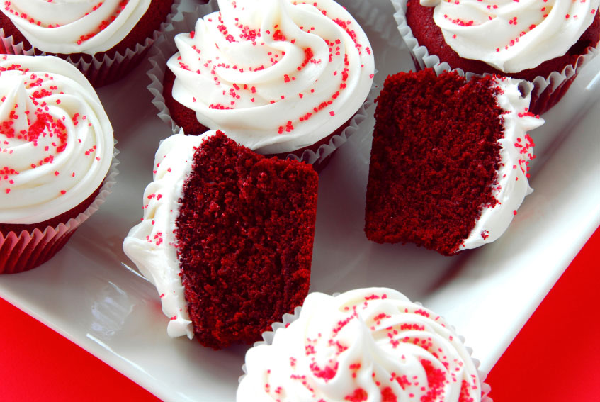 Recipe Red Velvet Cupcakes, rated 4.1/5 215 votes